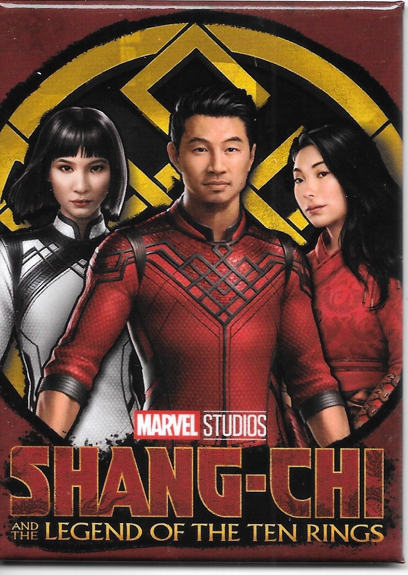 Shang-Chi Legend of the Ten Rings Movie With Group Refrigerator