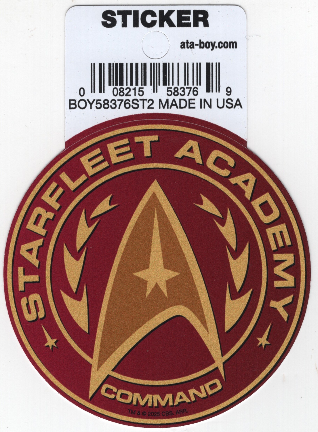 Star Trek Original Series Starfleet Academy Command Baggage or
