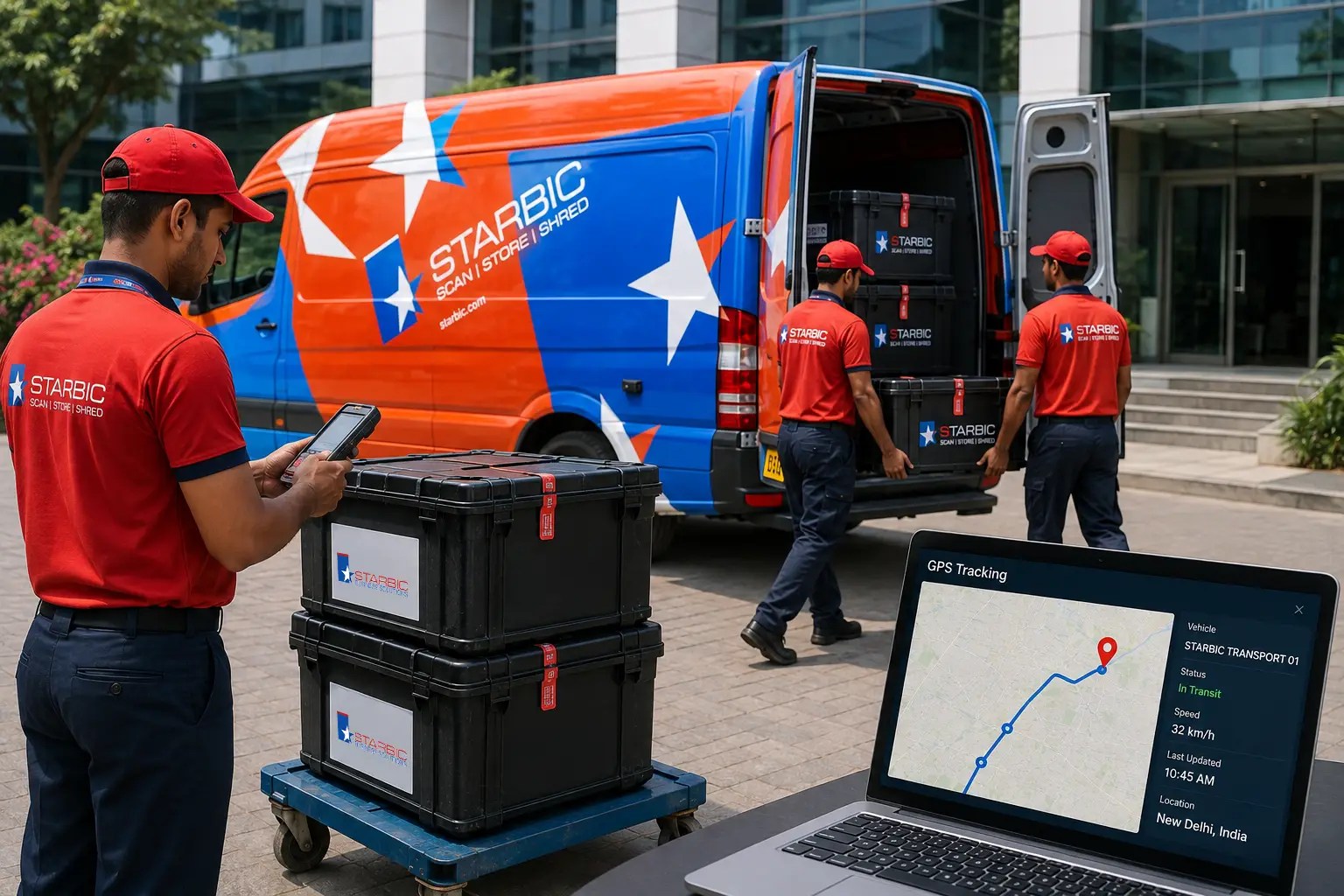 Starbic| Services | IT Asset Disposition (ITAD) & E-Waste Management | Secure Pickup & GPS-Tracked Transport