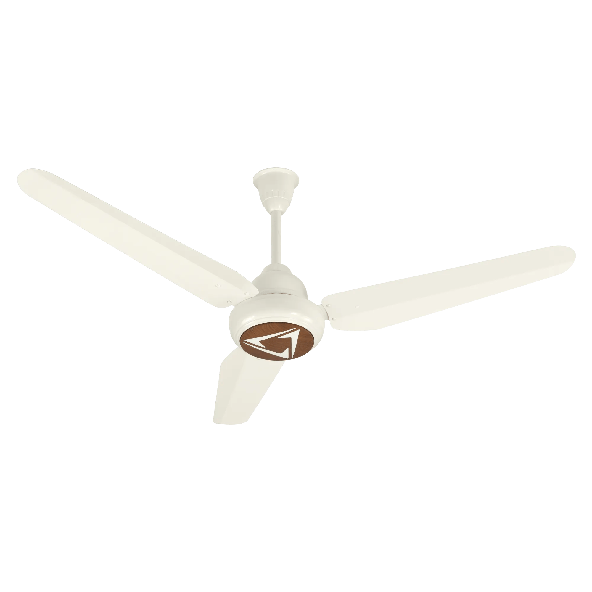 STARCO Rills Inverter Ceiling Fan in Off White and Darkwood