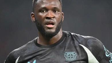 Boniface returns to Leverkusen as AC Milan yet to approve move after medicals