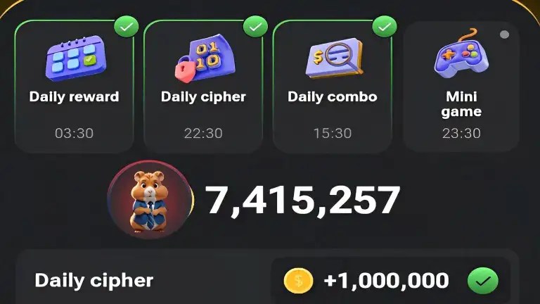 Hamster Kombat Daily Cipher Codes 22 August 2024