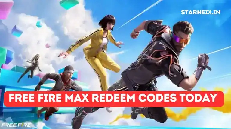 Free Fire Max Redeem Codes Today