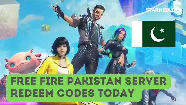 Free Fire Redeem Codes Today For Pakistan Server