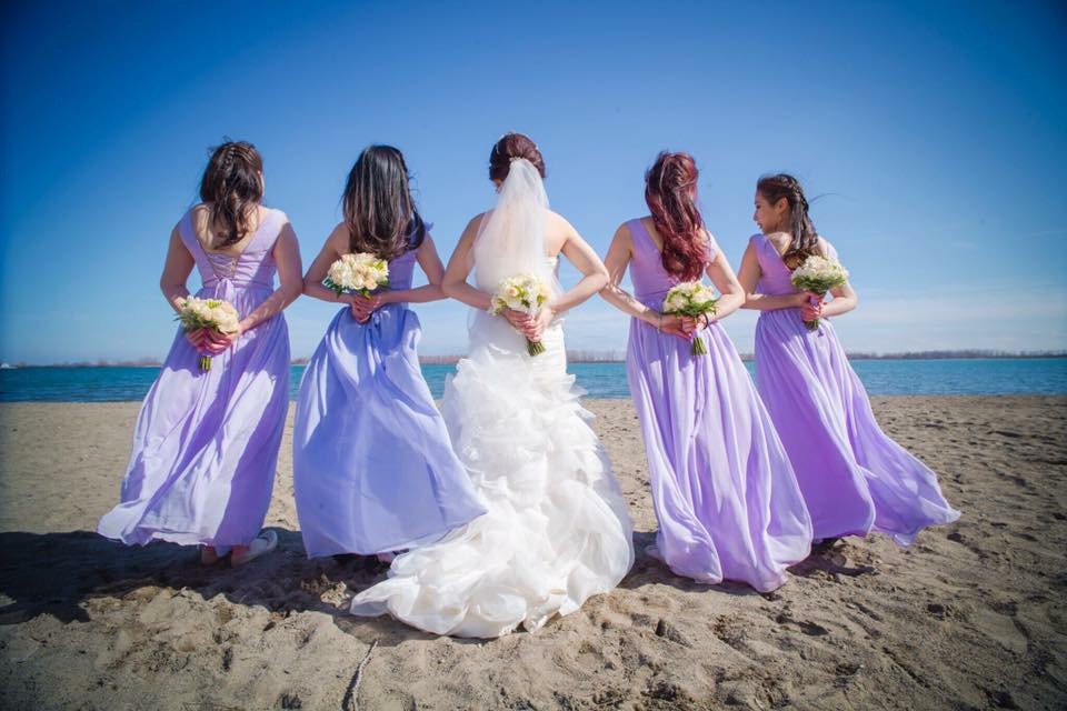 Bride-Bridemaids
