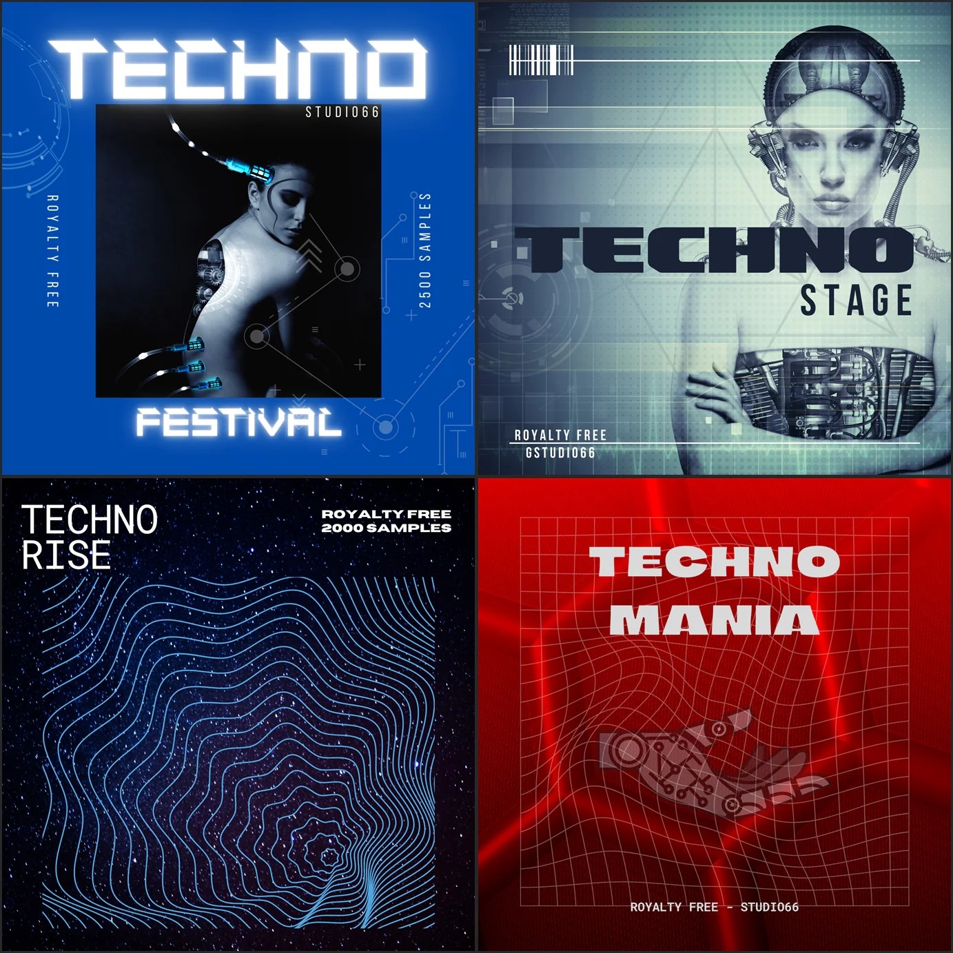 Techno Full Studio Bundle 10 200 Wav Loops For Pro Producers Star