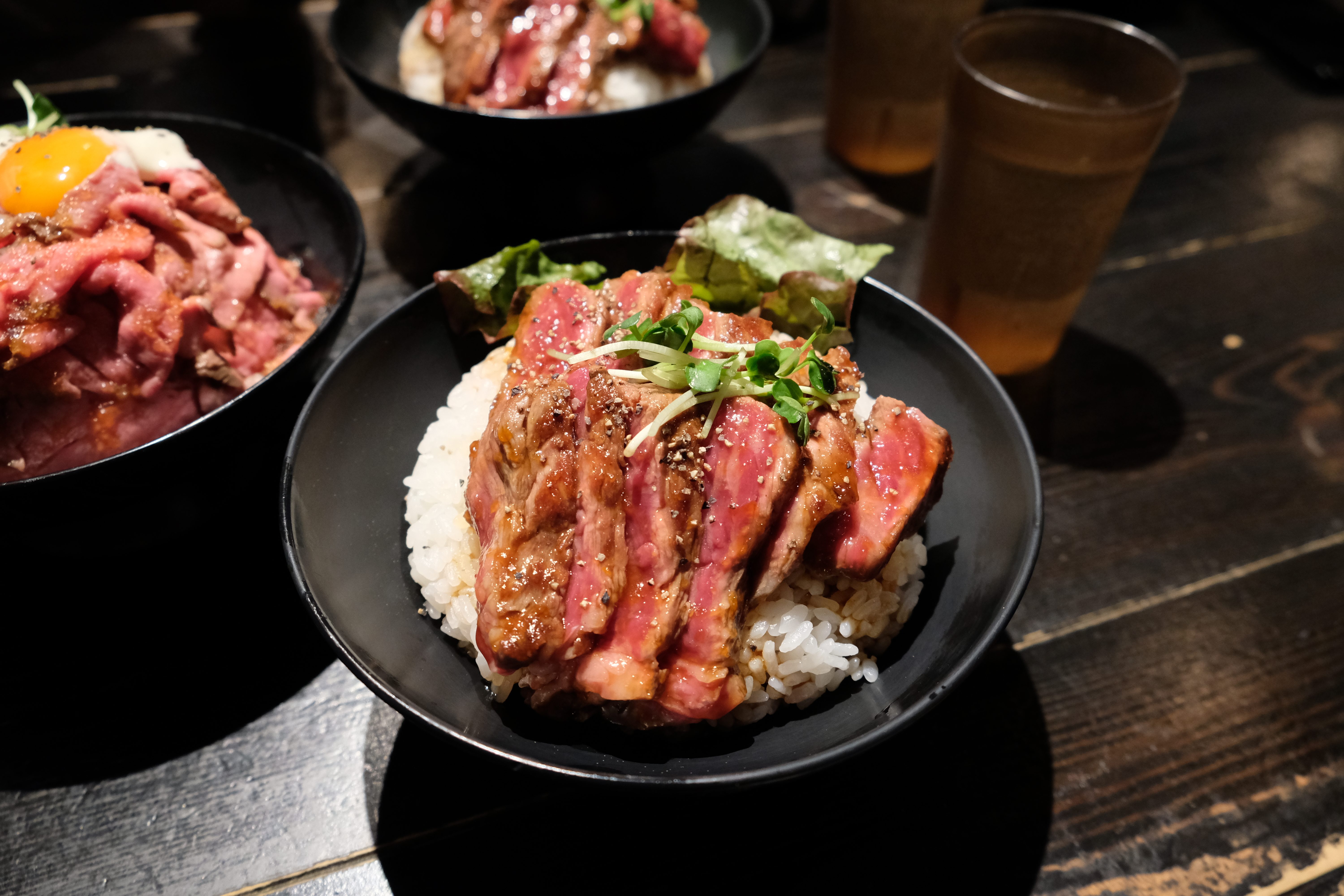 and #2 - Slice Steak Bowl (Jimin and Jungkook ordered this)