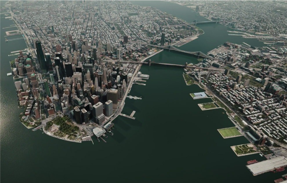 Existing 3D building mapping example