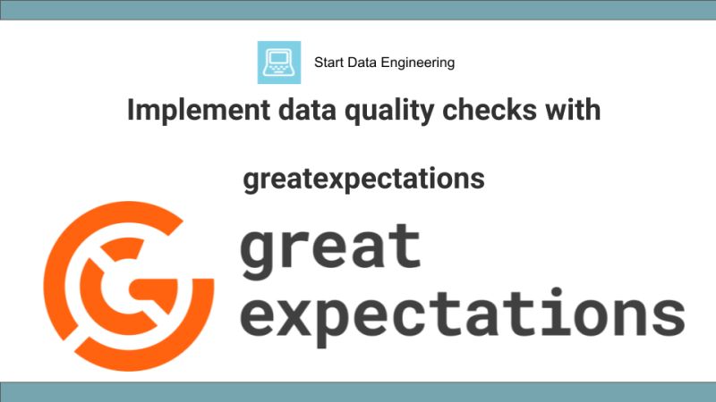 How To Implement Data Quality Checks With Greatexpectations Start - Minimal Arts - Perfect Mobile Collection