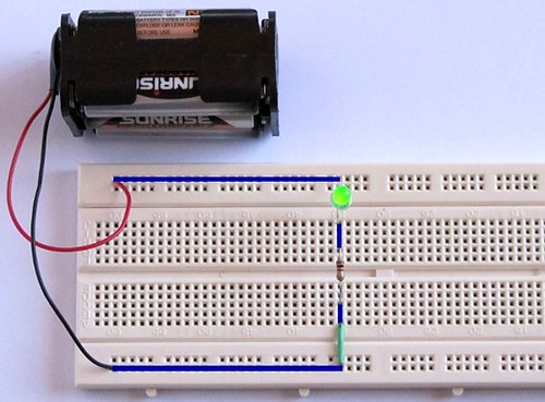 Tutorial 1 Building A Circuit On Breadboard For Beginners Tutorial 1 Building A Circuit On Breadboard For Beginners
