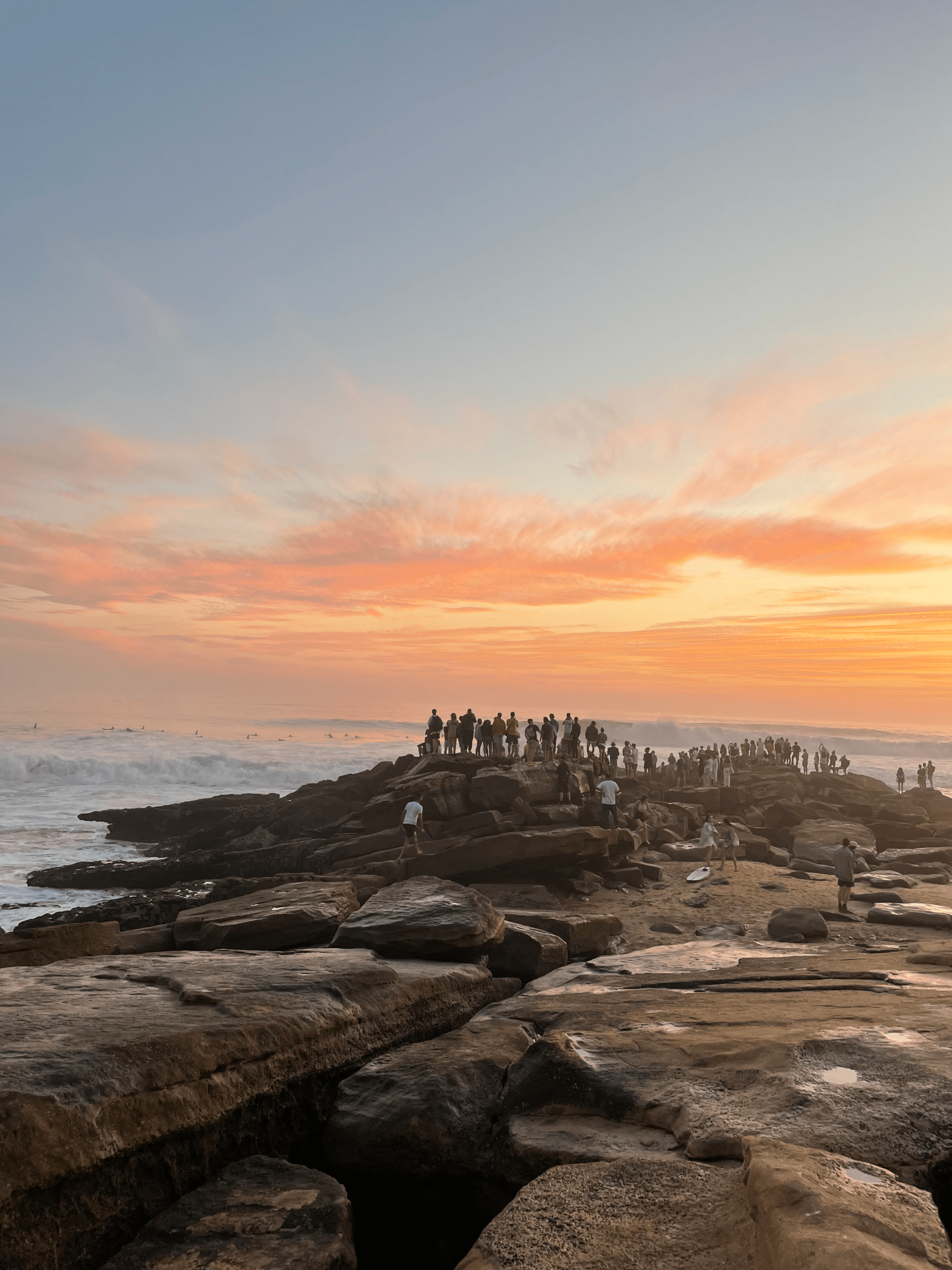 photo of surf spot Taghazout, Morocco while slow travel around the world.
