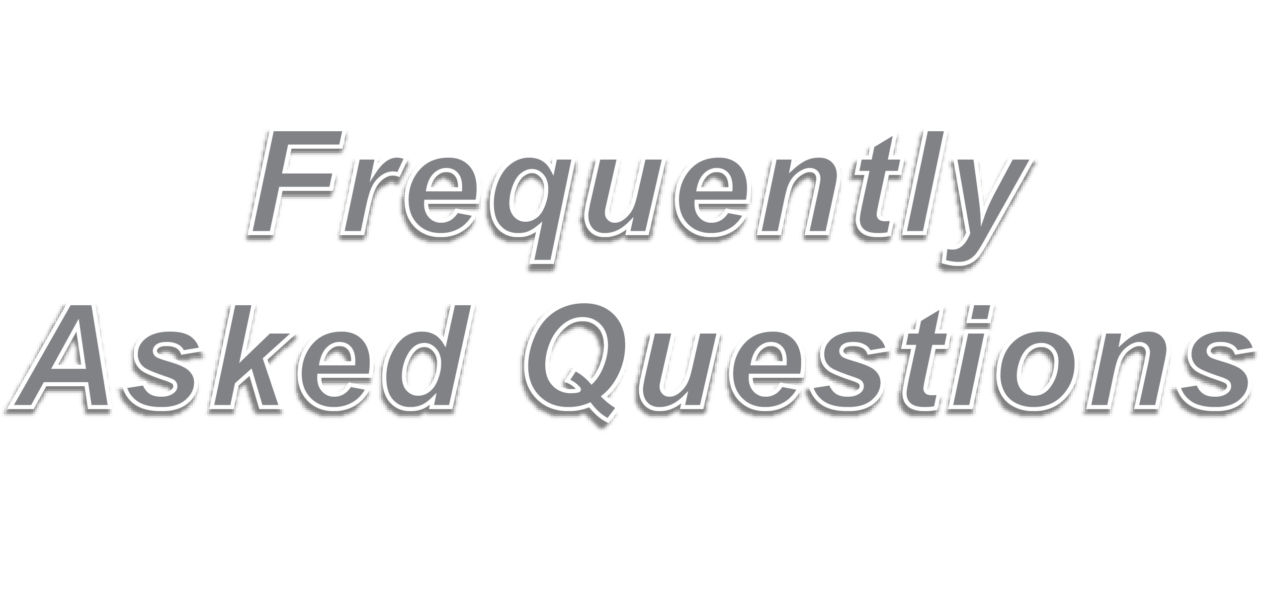 FAQ Heading