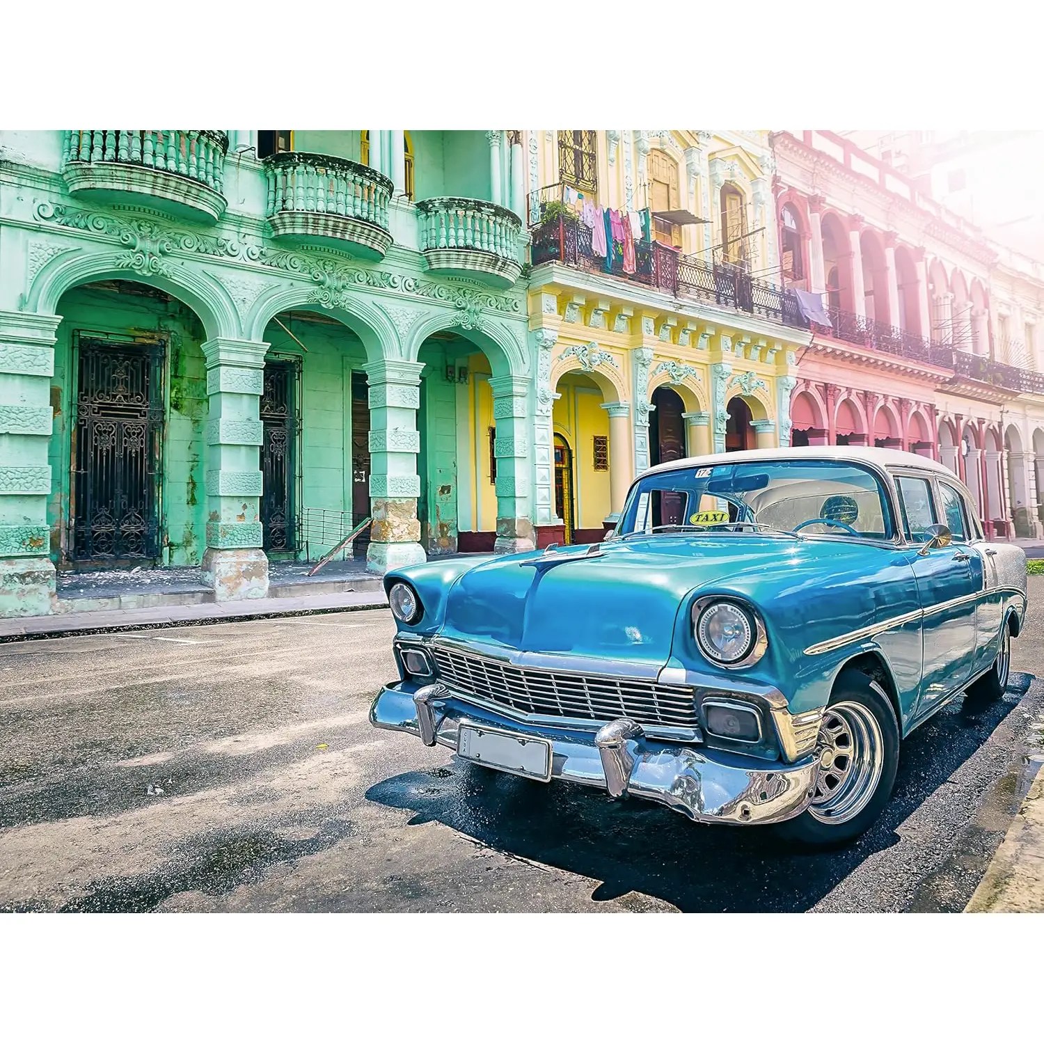 Puzzle Automobili a Cuba 1500 pezzi Ravensburger