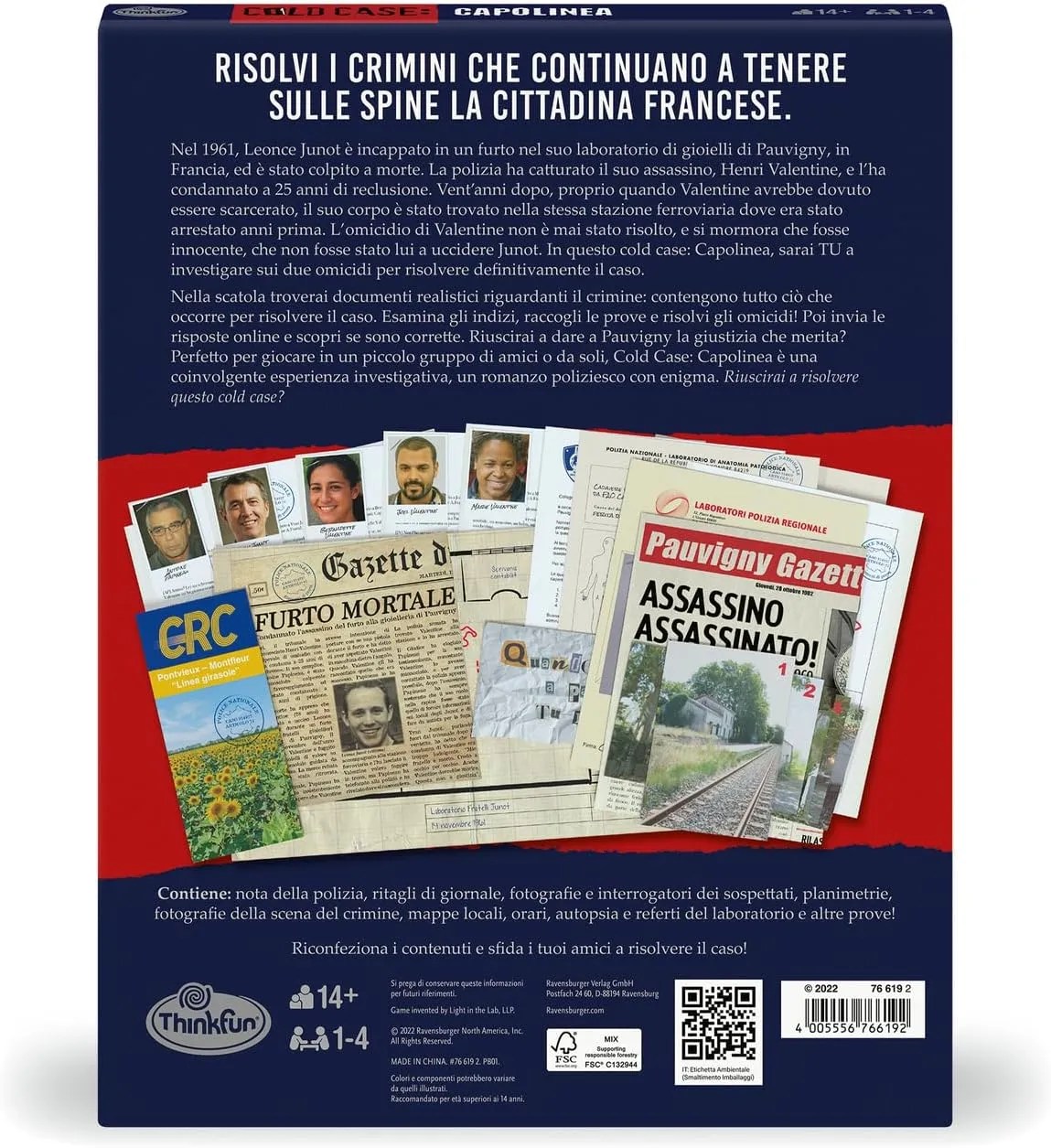 Cold case: end of line it capolinea