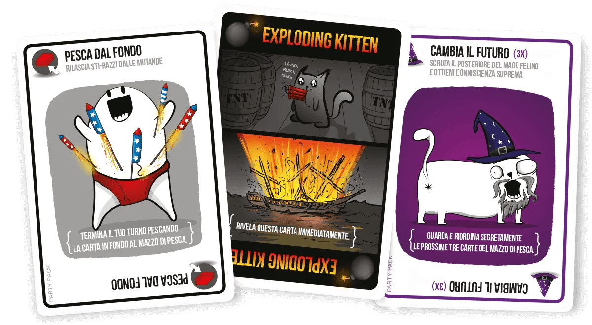 Exploding kittens party pack (new version)