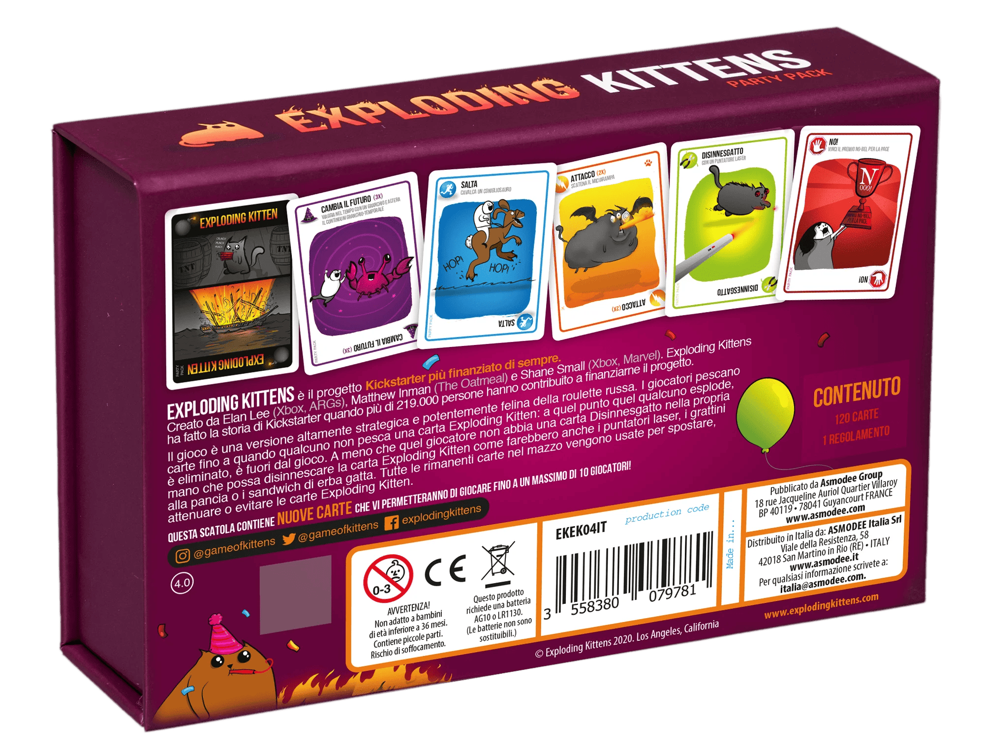 Exploding kittens party pack (new version)