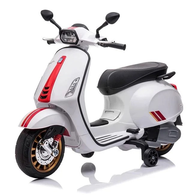 Moto vespa sprint bianca lithium