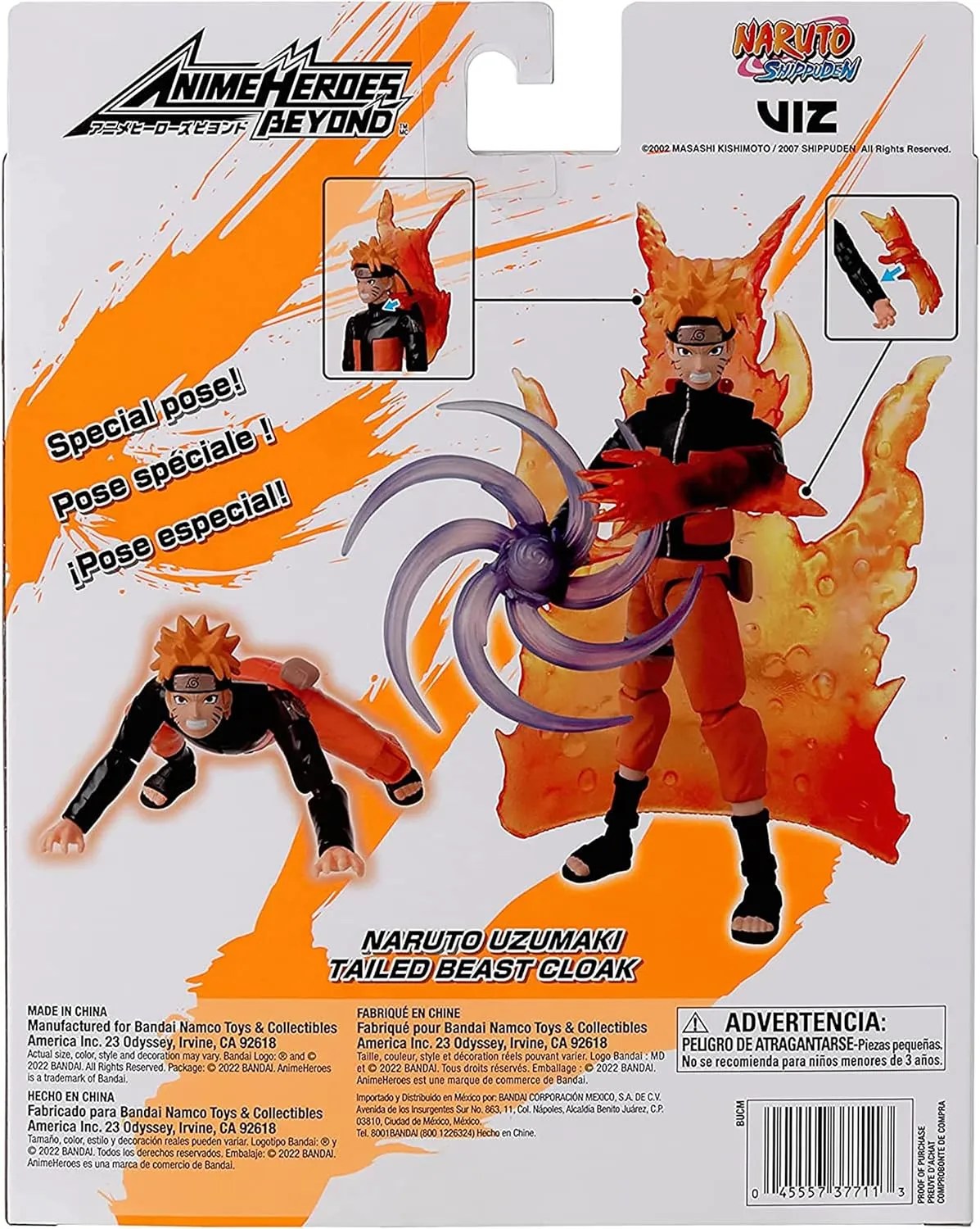 Action Figure Personaggi Naruto assortiti Bandai
