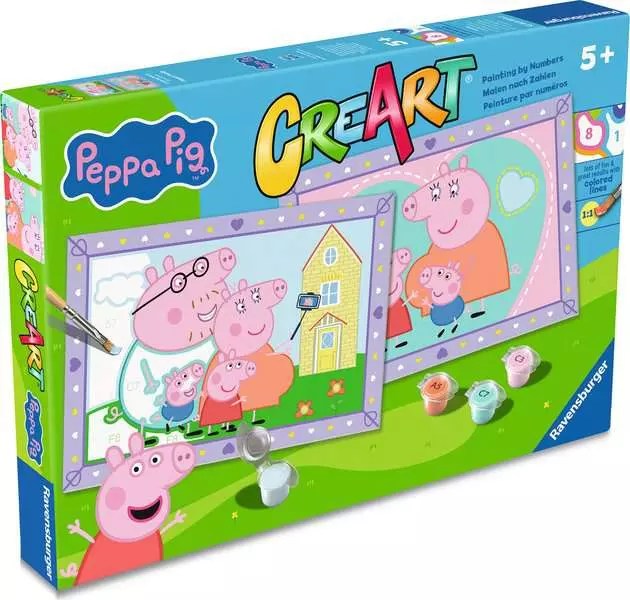 Creart peppa's family
