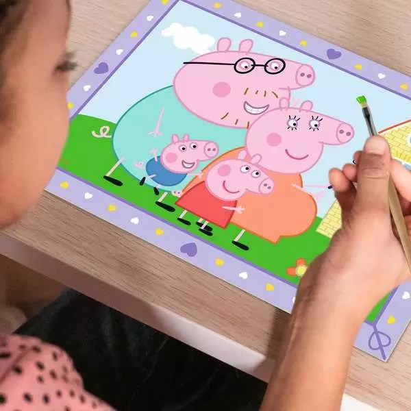 Creart peppa's family