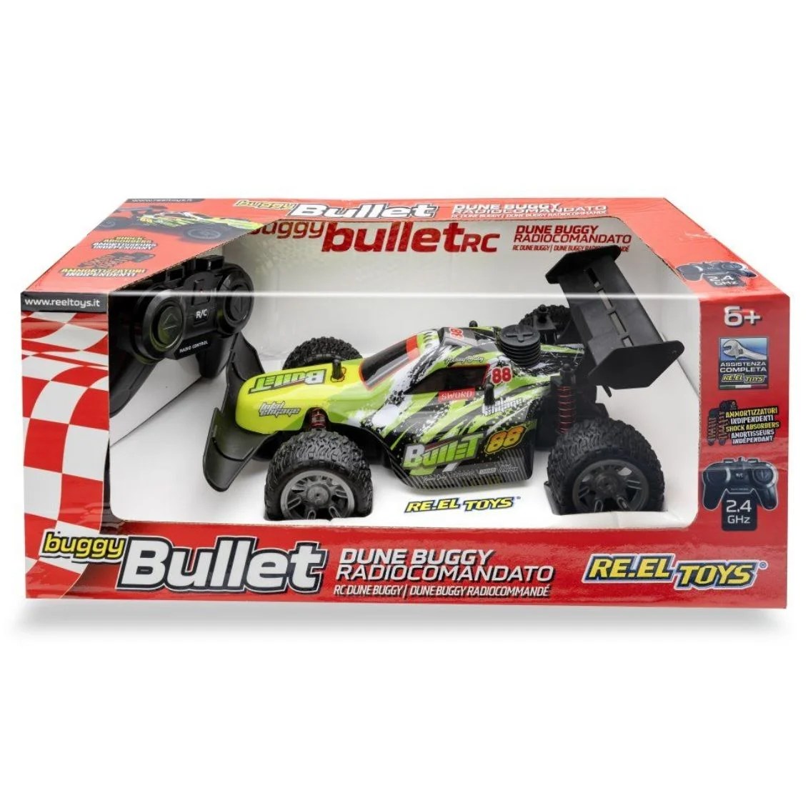 BUGGY BULLET RC 1:16 2.4 GHZ