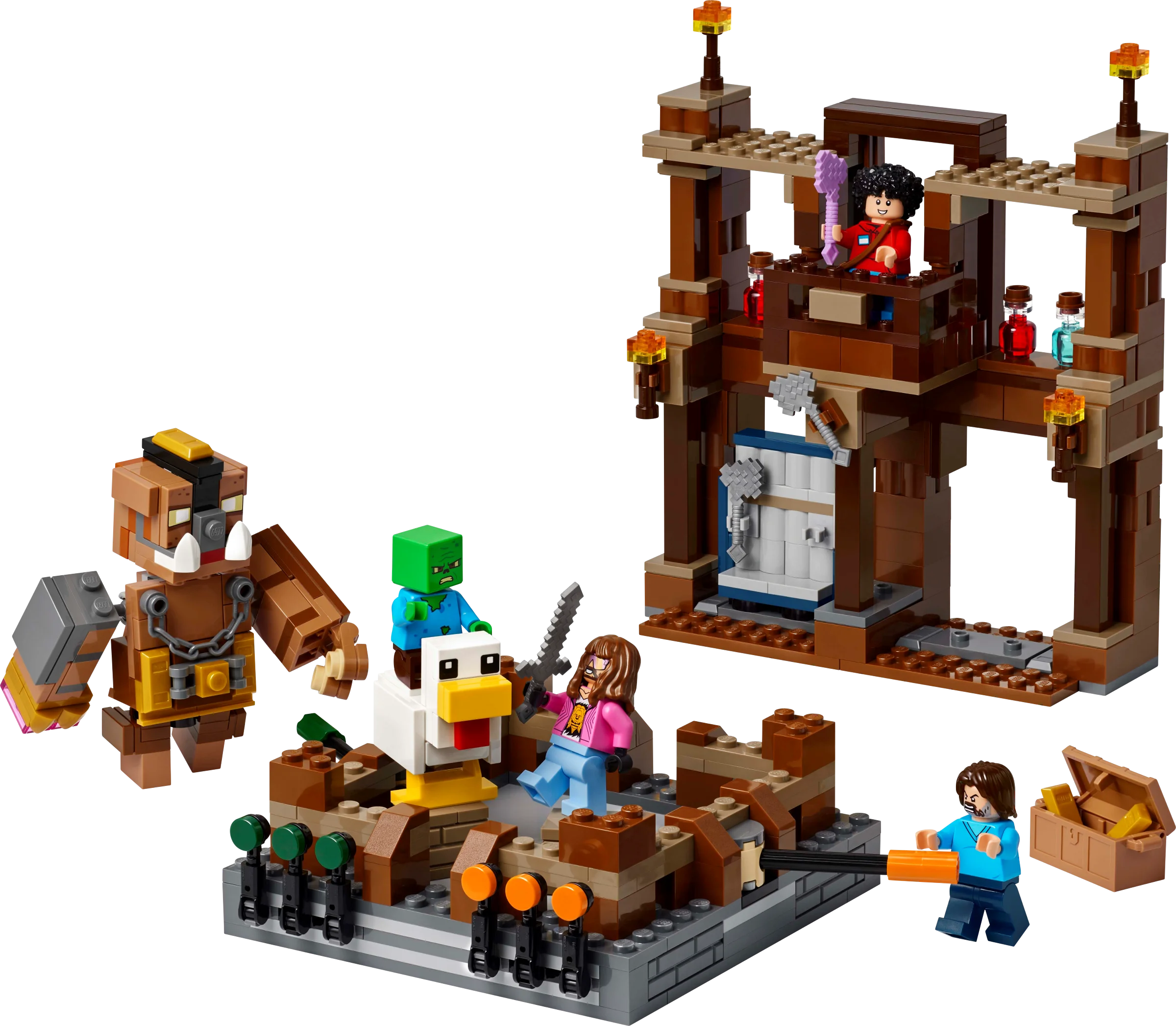 21272 Lego minecraft magione forest a: ring combattiment