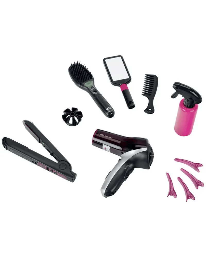 Mega set per acconciare i capelli con spazzola braun satin hair 7