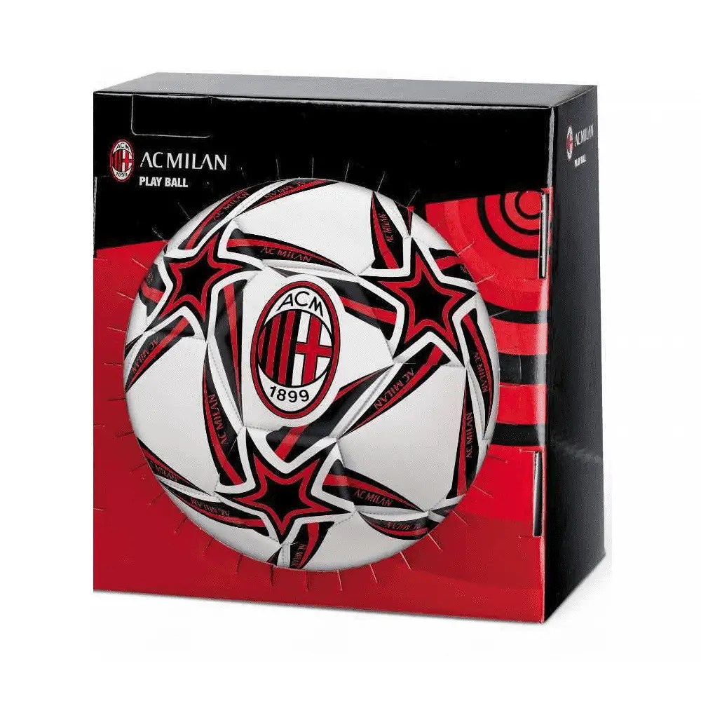 Pallone a.c. milan pro gonfio in scatola