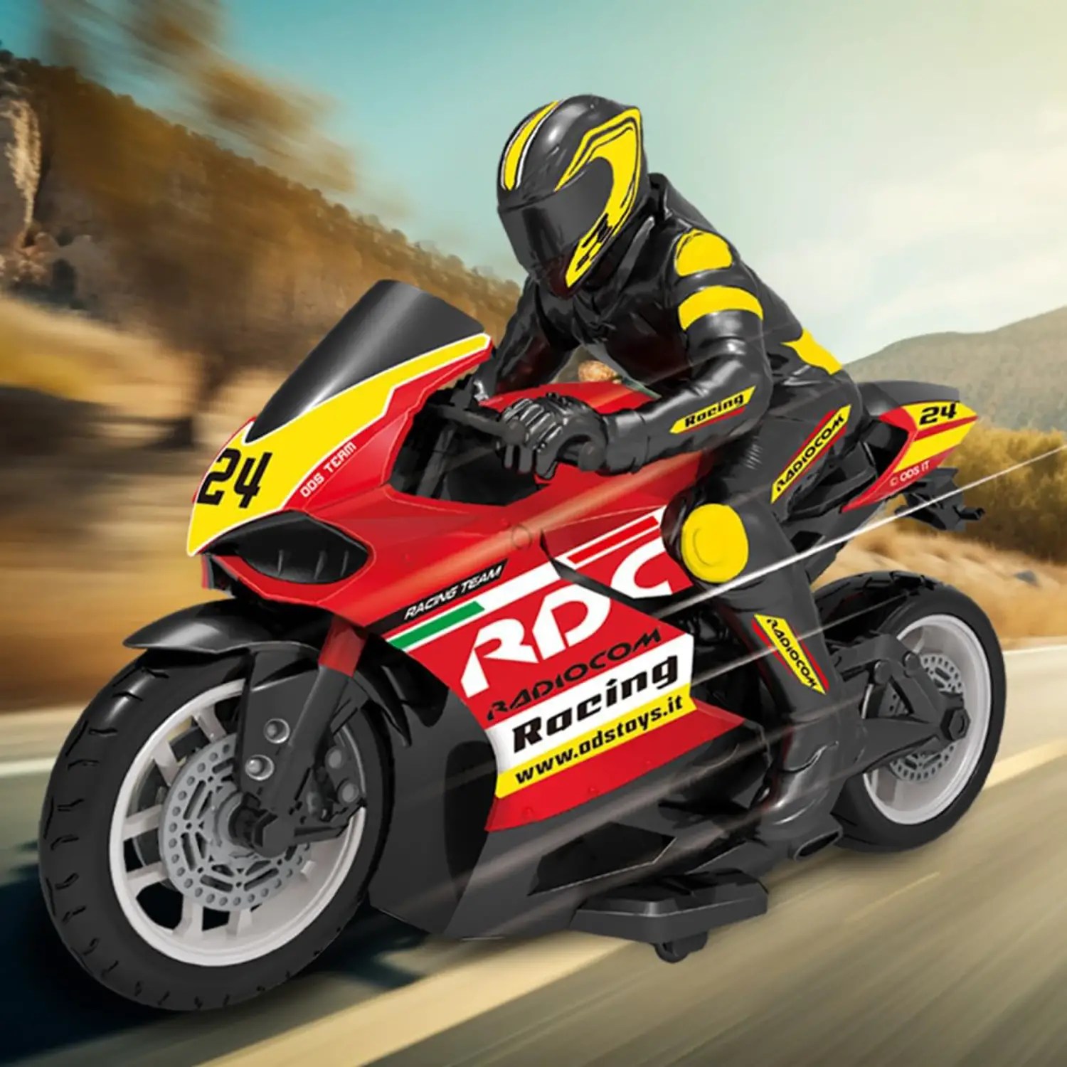 Radiocom - moto stradale rc scala 1:10