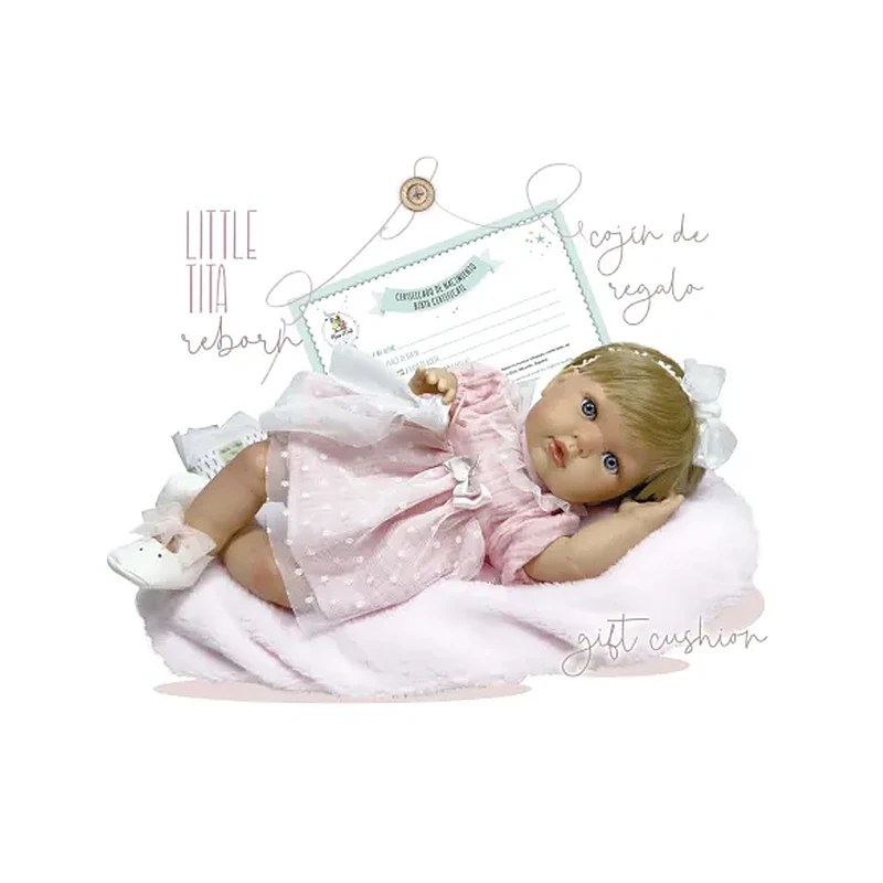Nines d'onil bambola little tita reborn 40cm