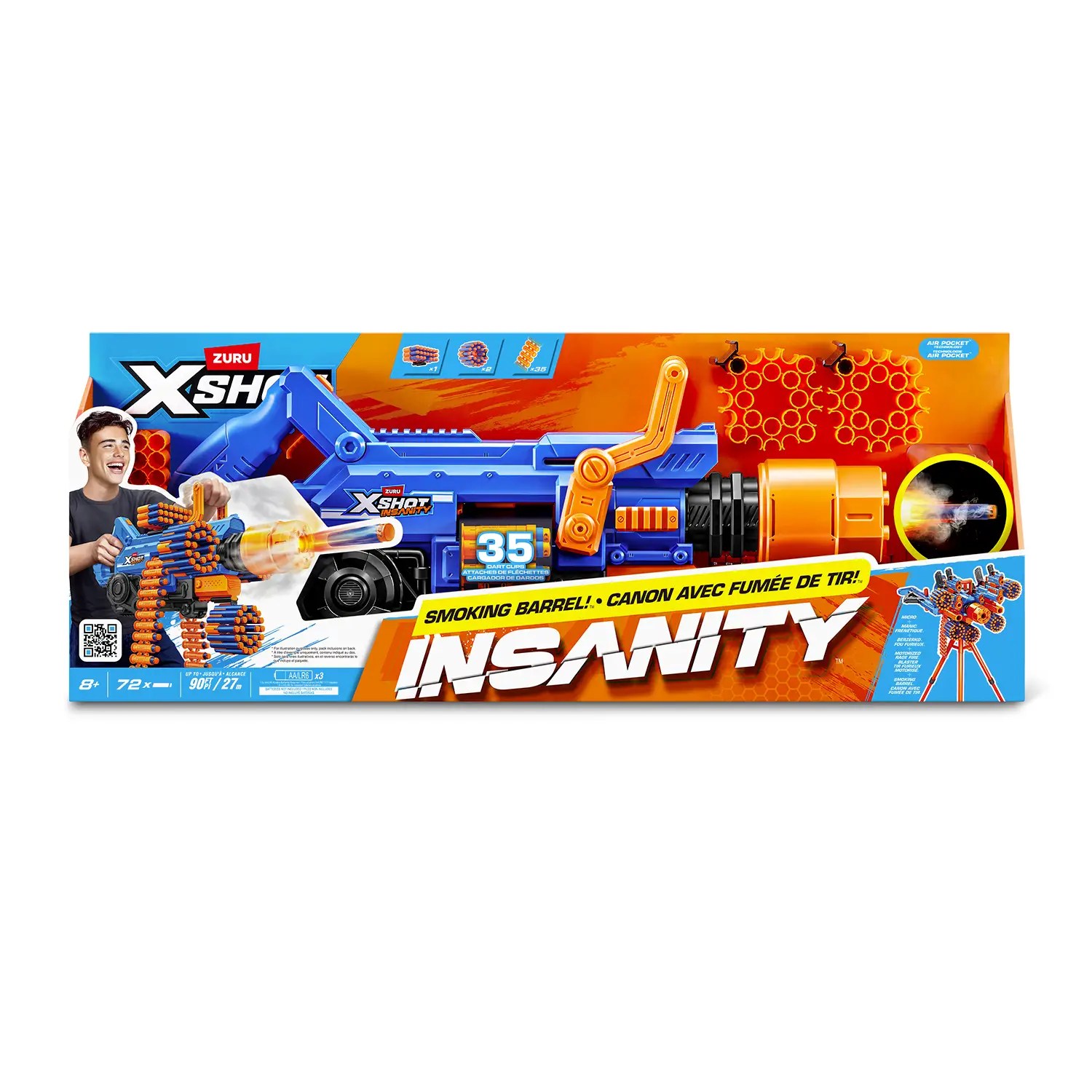 X-shot insanity smoking barrel s1 - blaster