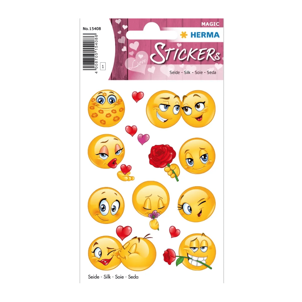 Adesivi magic love faces silk