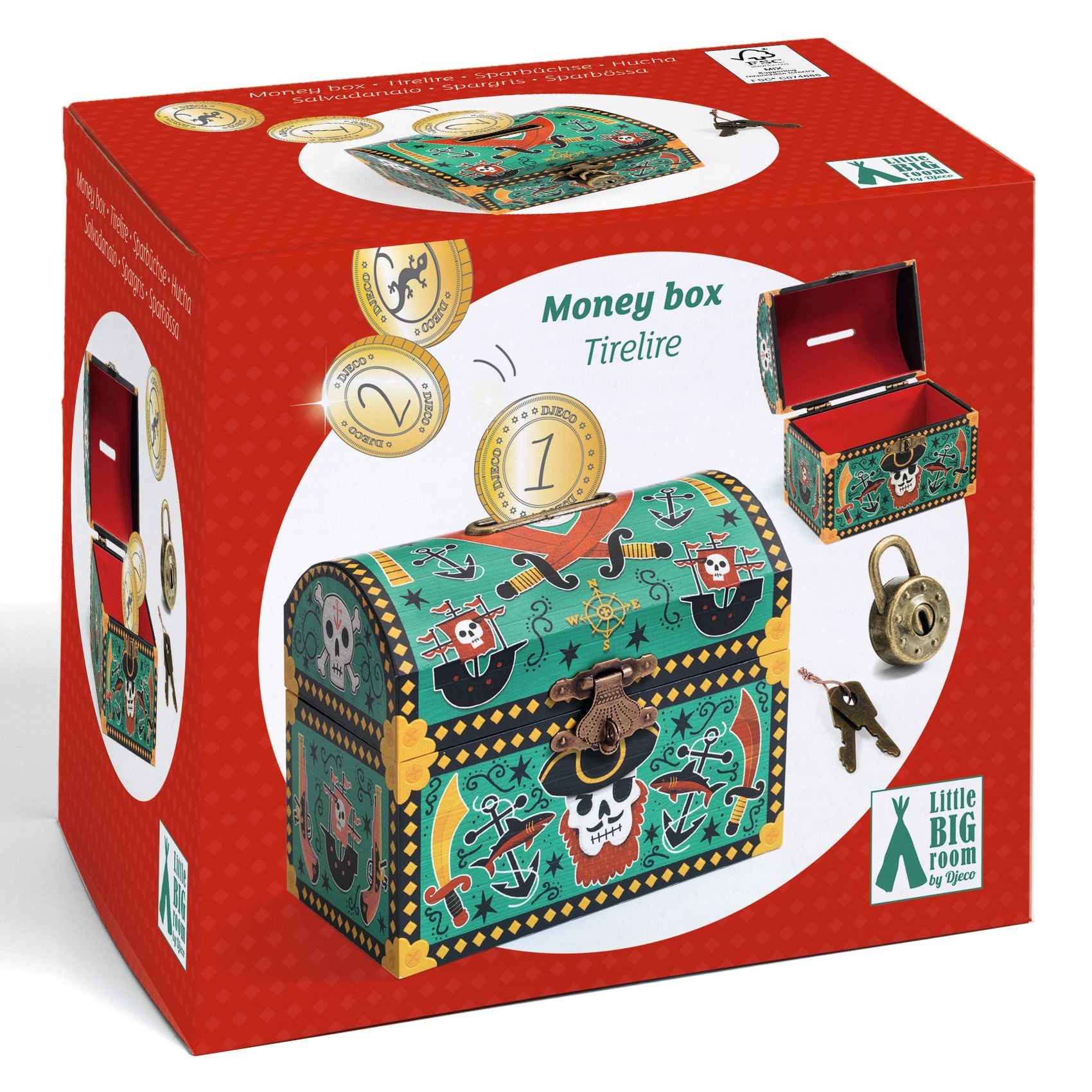 MONEY BOXES – Pirate Birds Money box