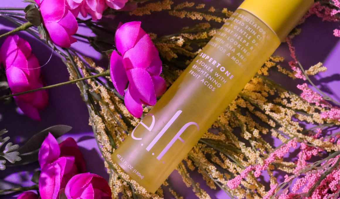 skin care product in yellow tube glass bottle