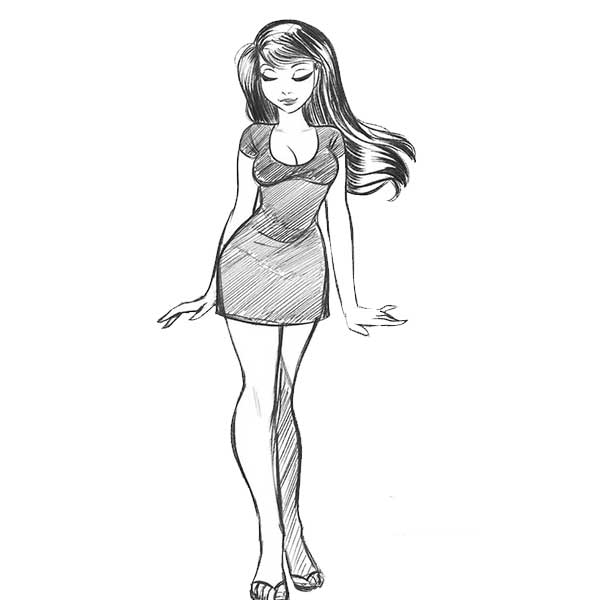 как нарисовать модель