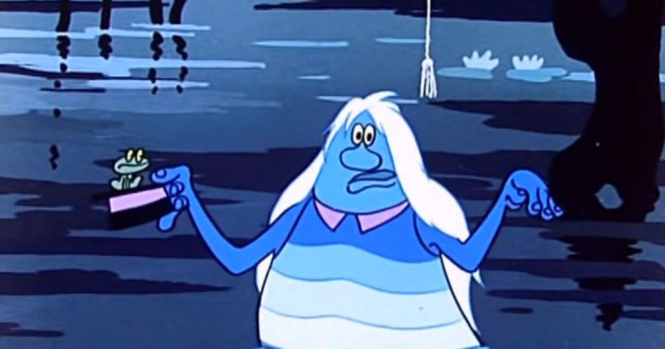 нарисовать маленького водяного