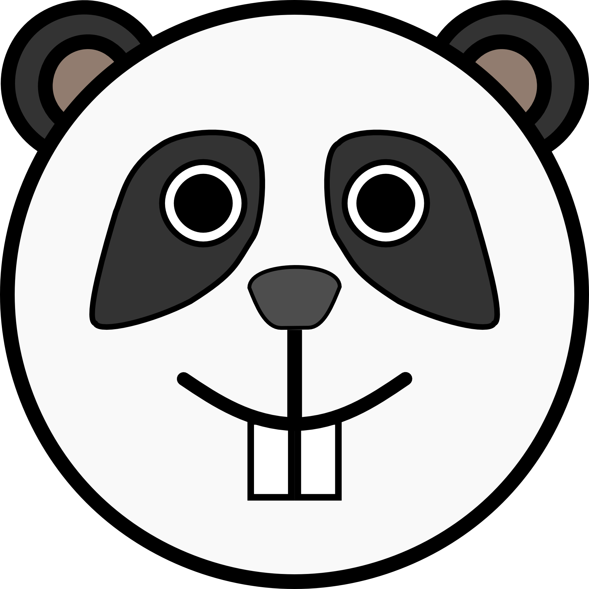 картинки панды срисовать