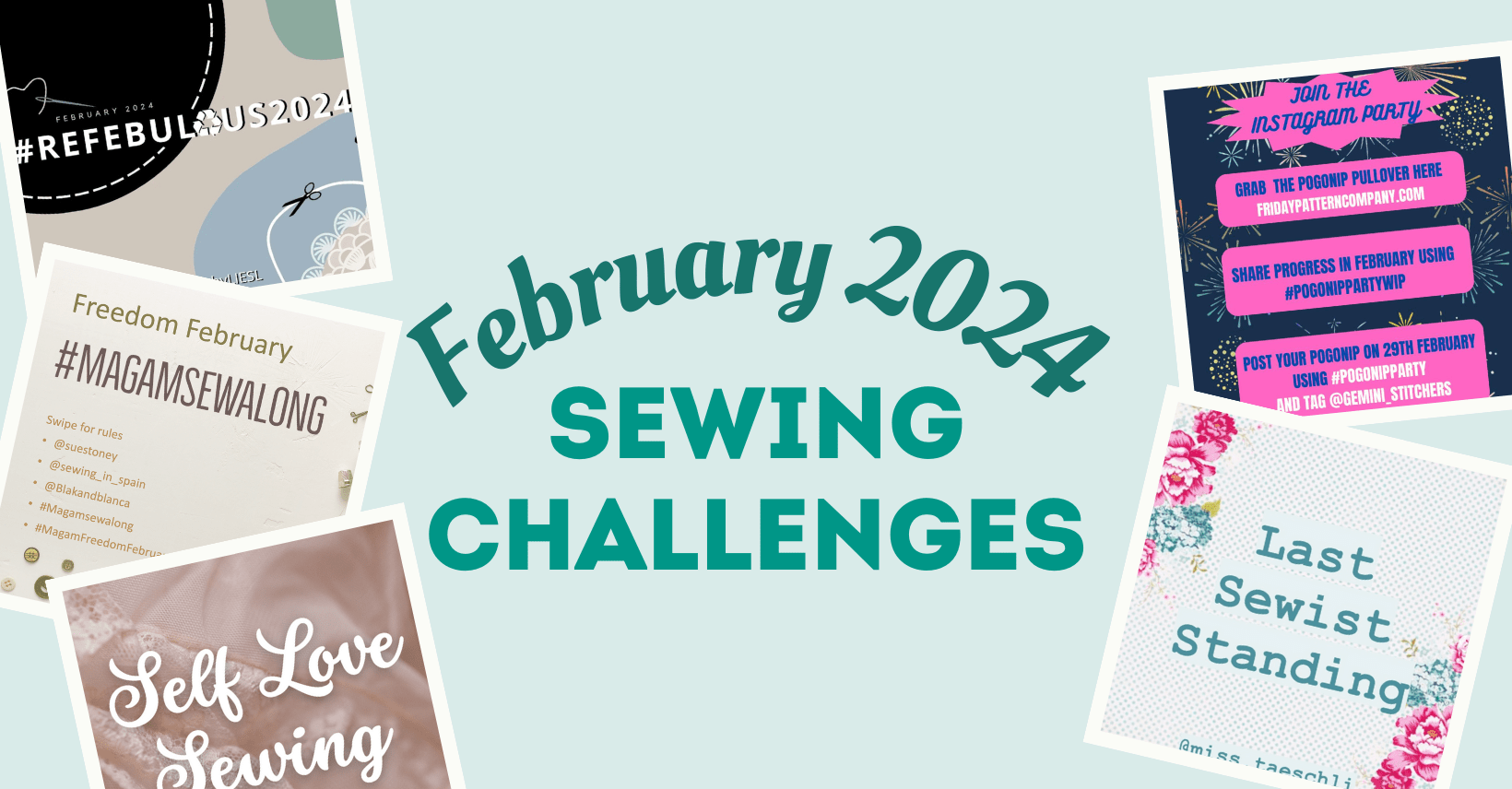 February Sewing Challenges
