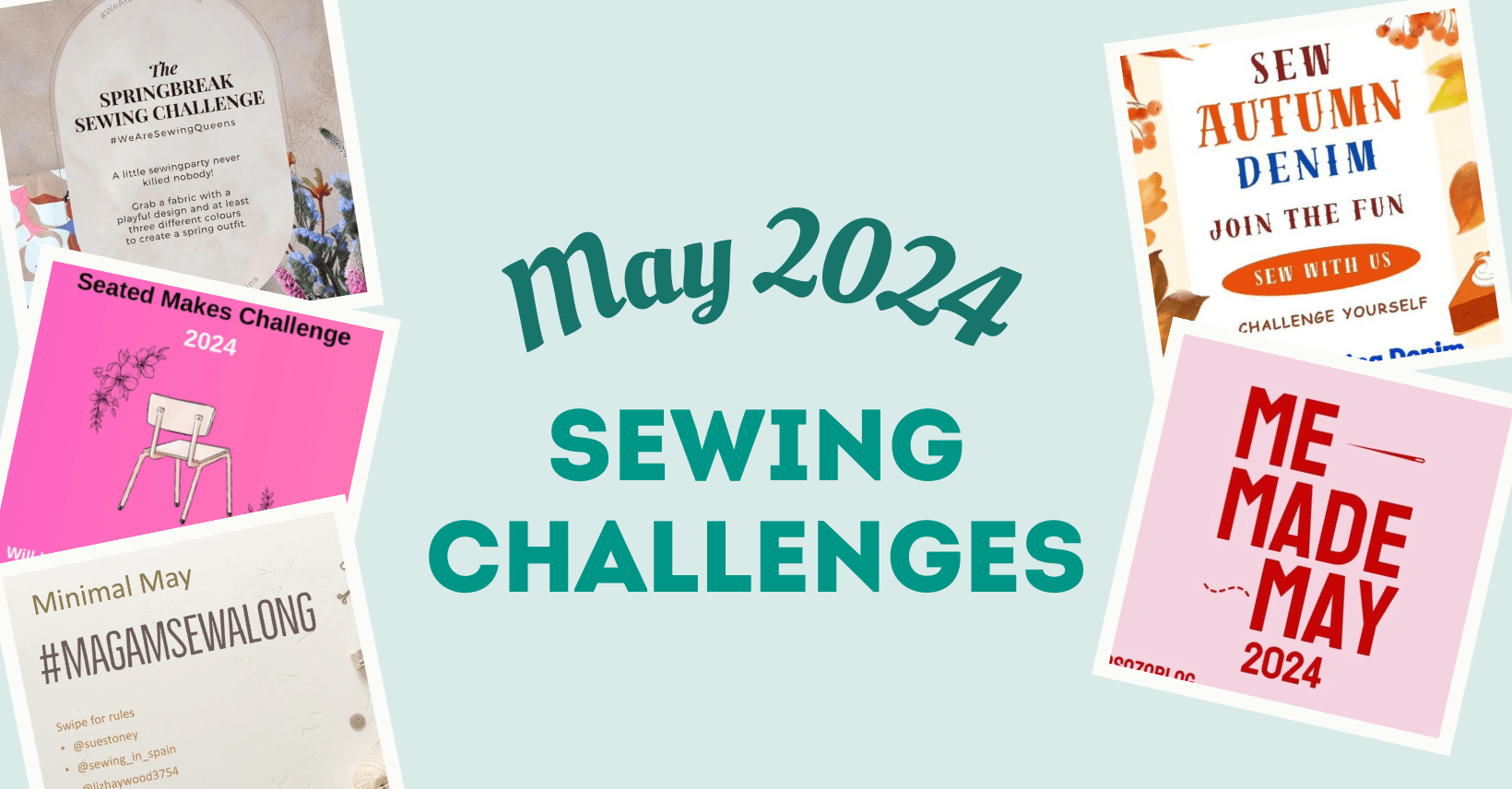 May 2024 sewing challenges