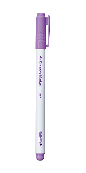 Air Erasable Marker Thick Purple by Clover, #5031