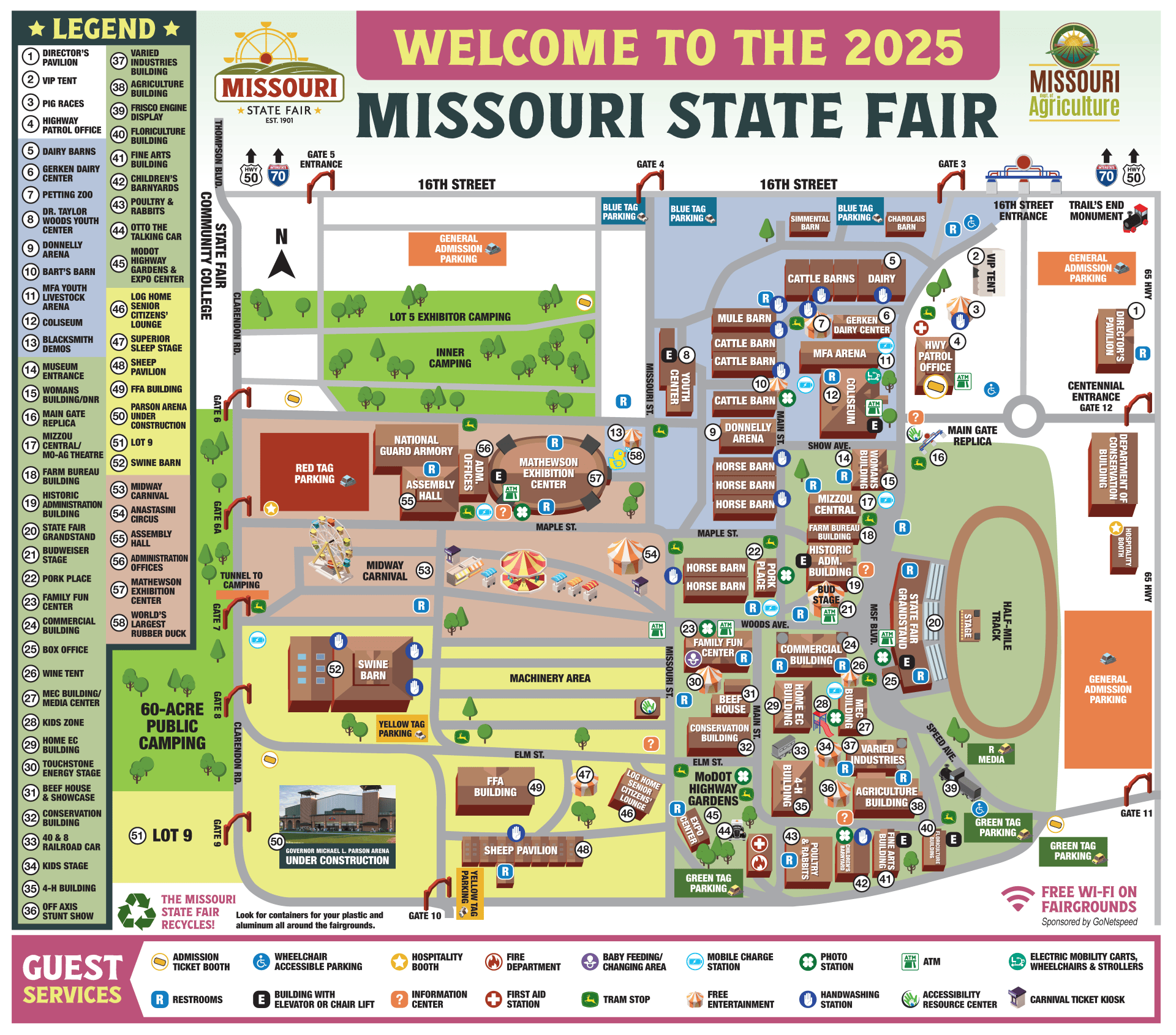 S T At The State Fair August 13 23 2026 In Sedalia MO 2025 On Grounds Map3 