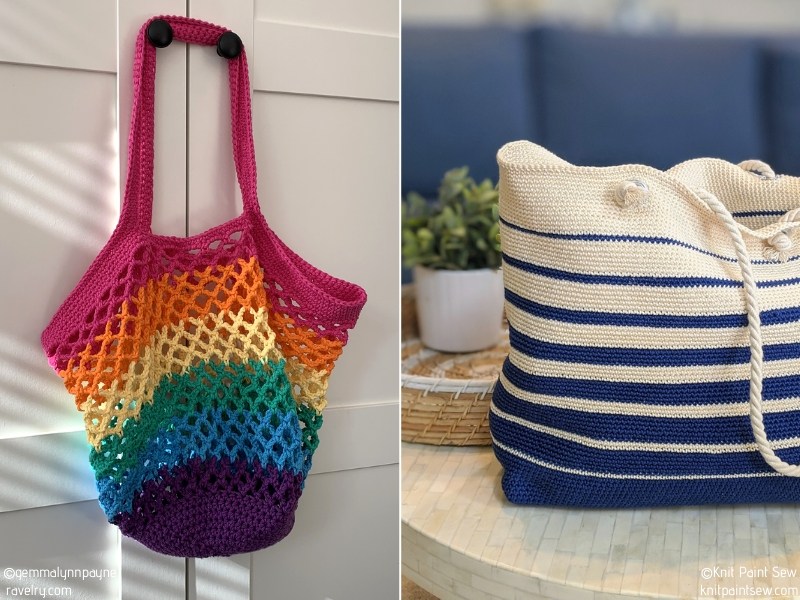 Our Favorite Crochet Beach Bags With Free Patterns