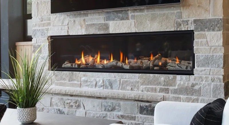 Linear Gas Fireplace