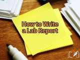 How To Write A Lab Report Important Rules And Examples