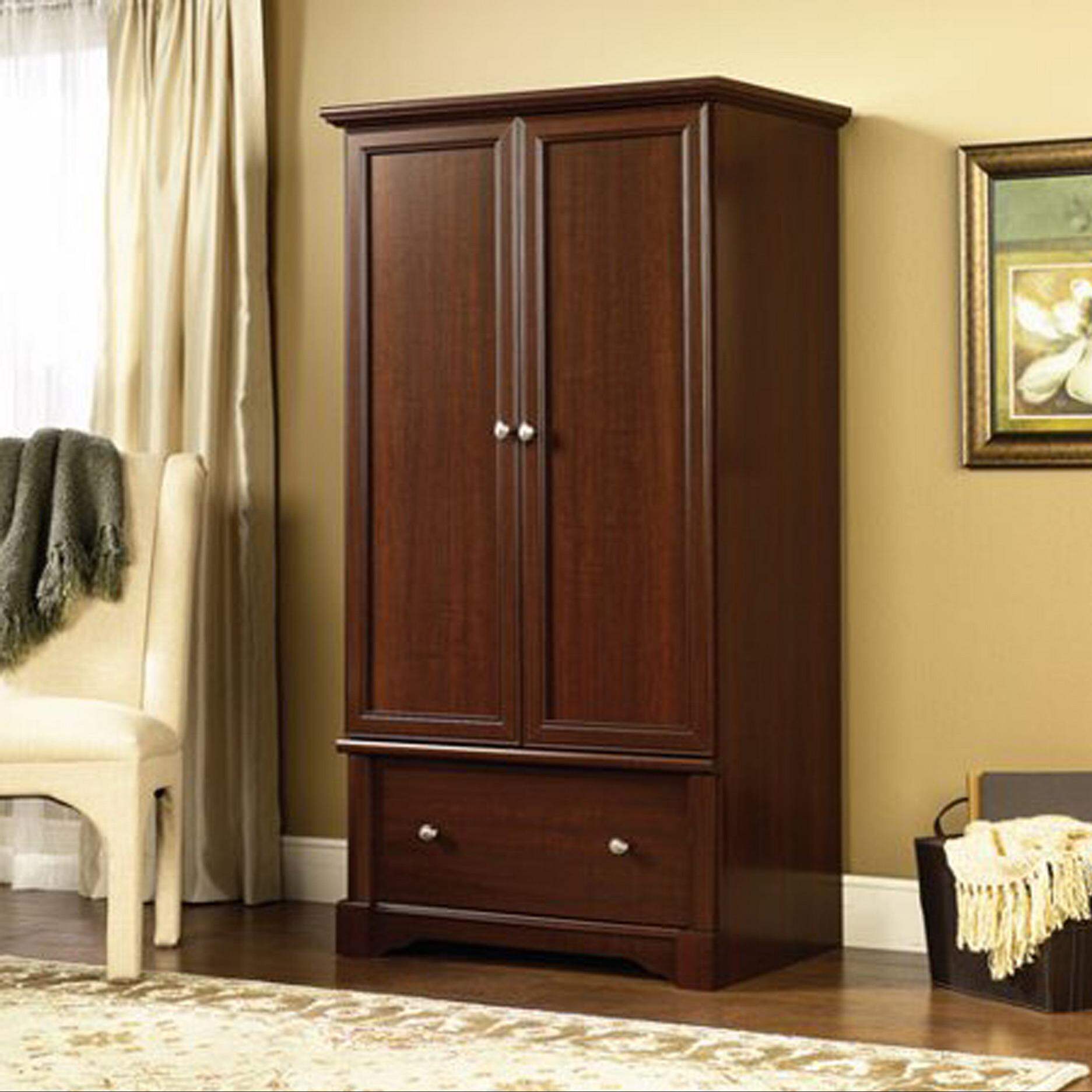 Malaysian Process Wood Oak 2 Doors 1 Drawer Almirah Dark Brown Buy Online At Best Prices In Bangladesh Daraz Com Bd