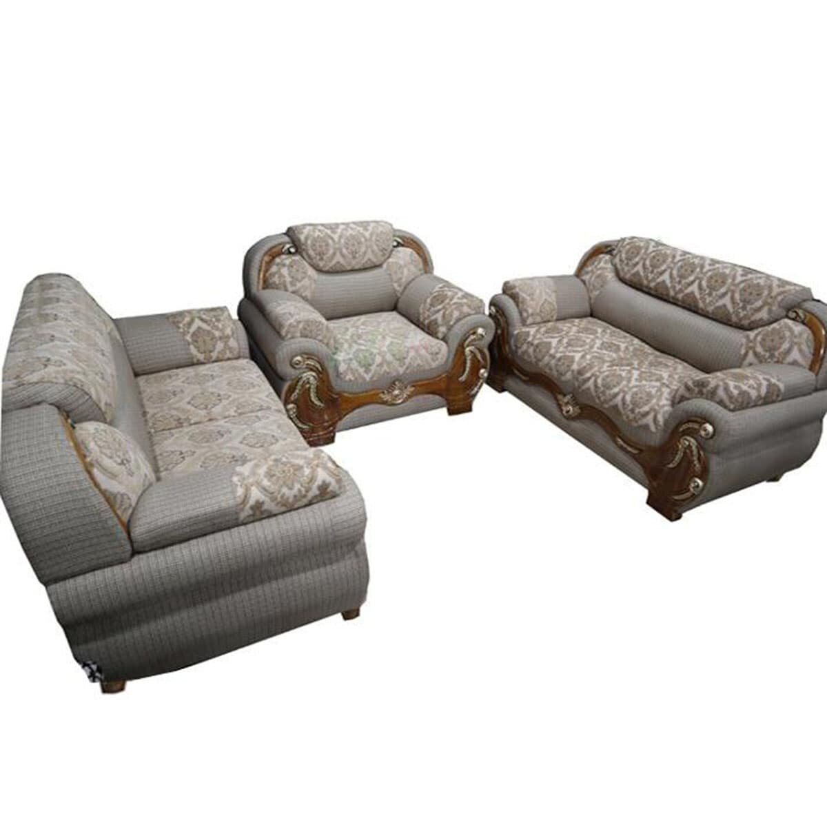 Segun Wood Sofa Set Sa 563 Buy Online At Best Prices In Bangladesh Daraz Com Bd