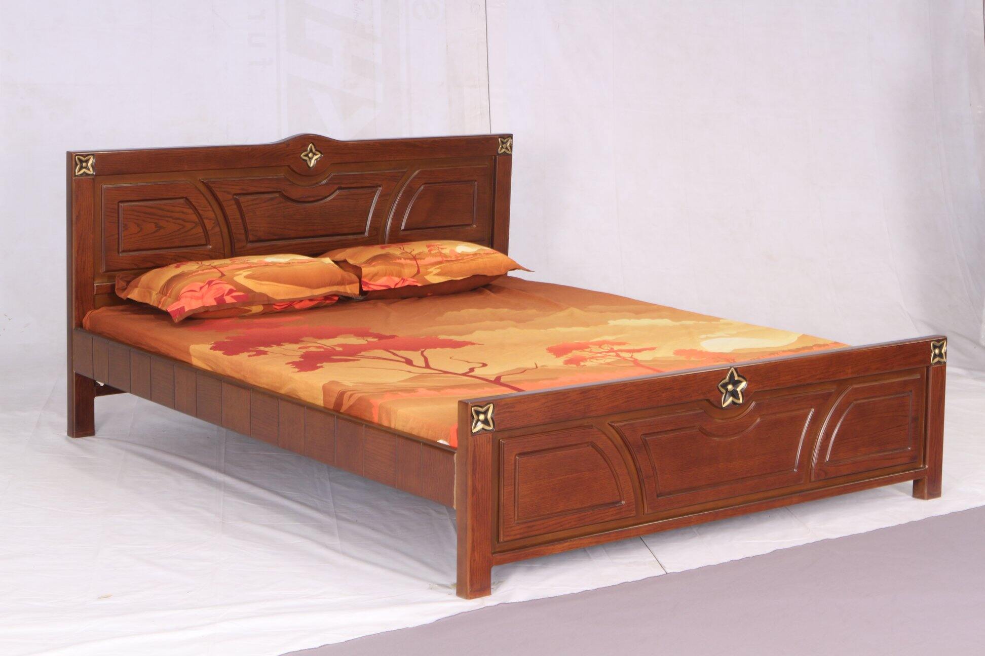 Malaysian Process Wood 382 Design Double Bed B 600 5 7 Ft Buy Online At Best Prices In Bangladesh Daraz Com Bd