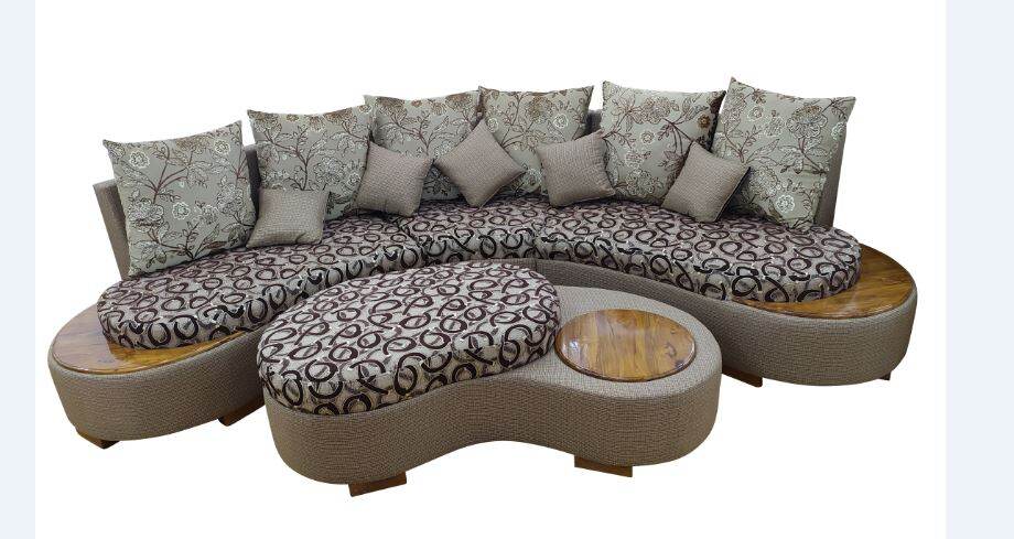 Corner Oval Shape Sofa S 990 Segun Wood Sofa Wood Color Buy Online At Best Prices In Bangladesh Daraz Com Bd