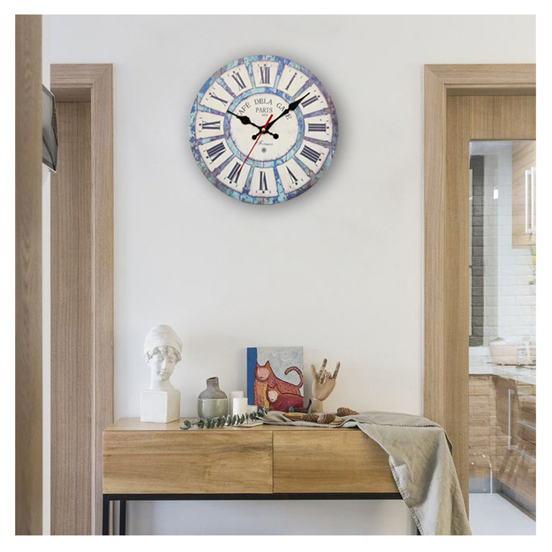 Vintage Wooden Wall Clock Modern Design Antique Style For Home Living Room Decoration Buy Sell Online Best Prices In Srilanka Daraz Lk