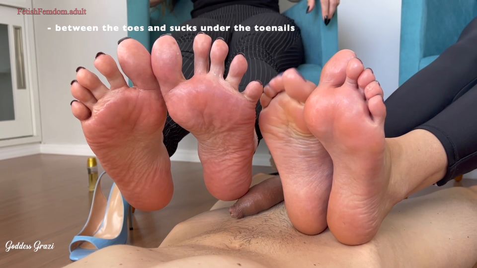 Goddess Grazi and her cuckold - training for absolute submission